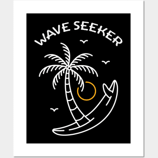 Wave Seeker 1 Posters and Art